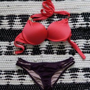 VS Pink & Purple Push Up Bikini